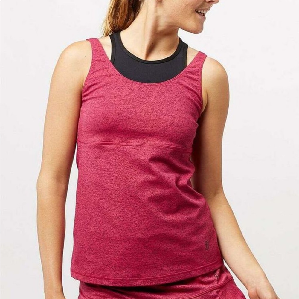 SOFIBELLA | Padel Racerback Tennis Tank Top